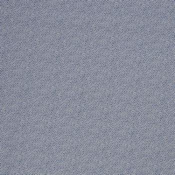 Baumwolle Dotty Jeansblau/Weiß by Swafing